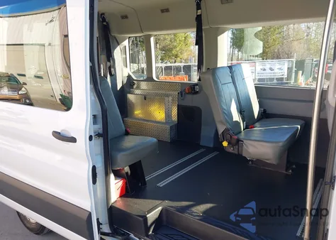 2018 Ford Transit-350 Xl z USA, uszkodzony, nr VIN 1FDZX2CM9JKB08230